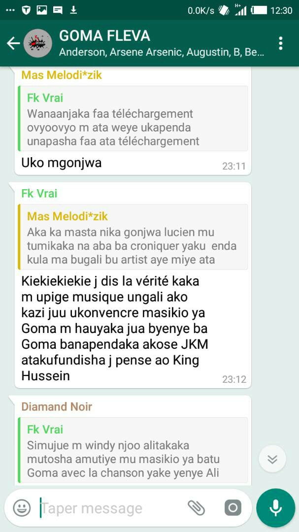A Goma, un journaliste s'attaque à un artiste musicien  1