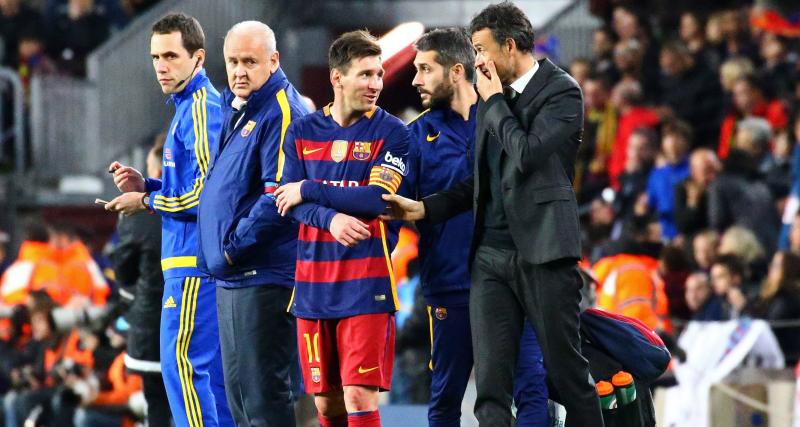 LUIS ENRIQUE : "LE MEILLEUR JOUEUR DU MONDE EST MESSI" 1
