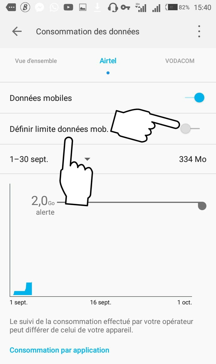 Comment réduire l'utilisation des données et rendre vos offres groupées 2