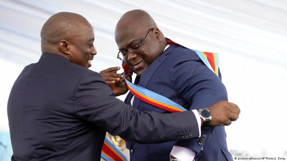 RDC - investiture de Tshisekedi: la nouvelle première dame aurait-elle bêché Olive Kabila ? 1 RDC - investiture de Tshisekedi: la nouvelle première dame aurait-elle bêché Olive Kabila ? 1