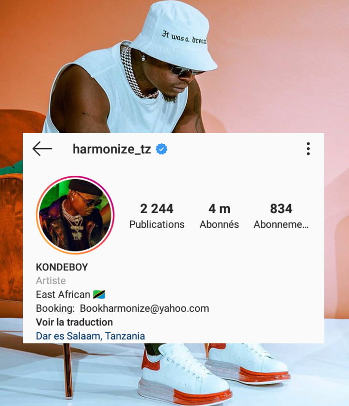 Harmonize supprime enfin la WCB de tous ses profils? 2 Harmonize supprime enfin la WCB de tous ses profils? 2