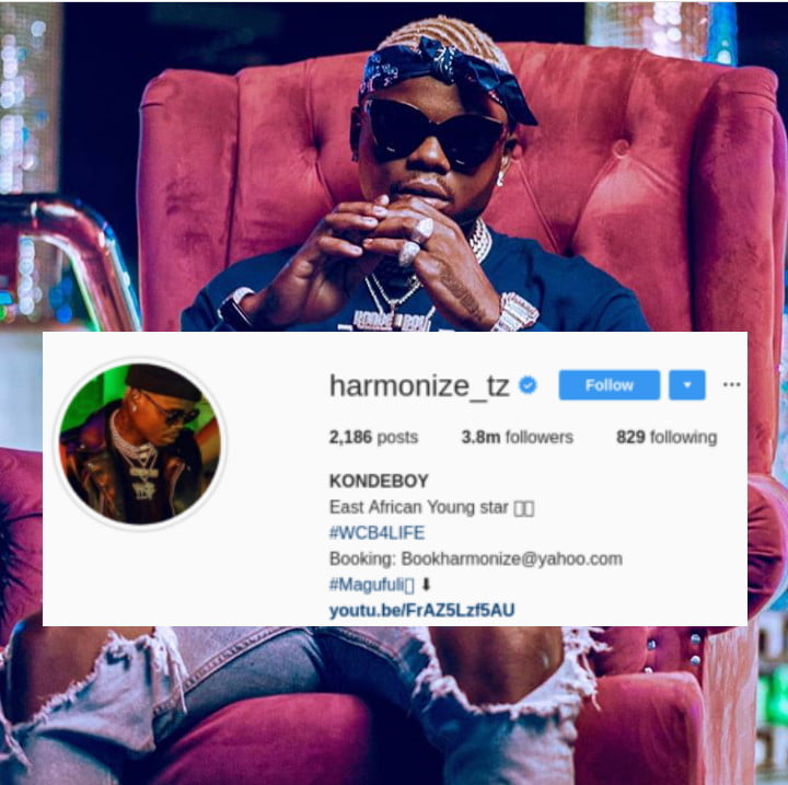 Harmonize supprime enfin la WCB de tous ses profils? 1 Harmonize supprime enfin la WCB de tous ses profils? 1