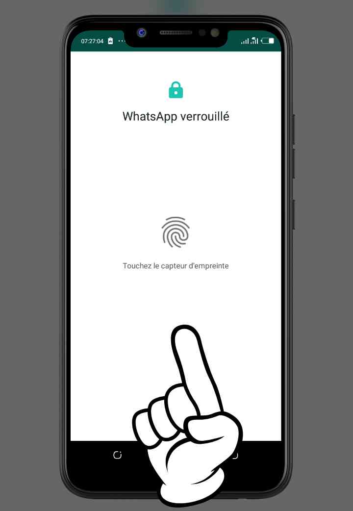 Déverrouillez WhatsApp avec votre empreinte digitale; maintenant sur Android 7