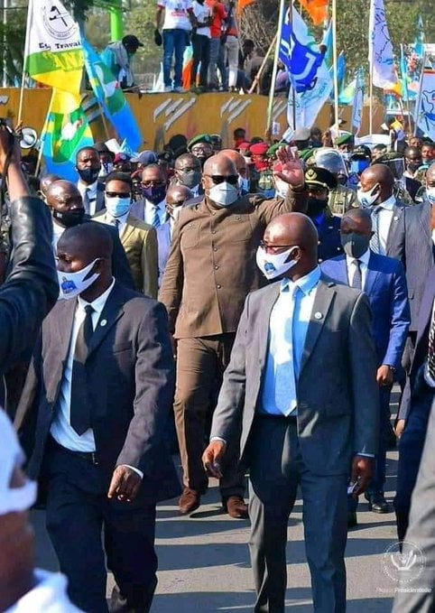 Félix Tshisekedi à Goma : Une marée humaine l'attendait de pied ferme 1